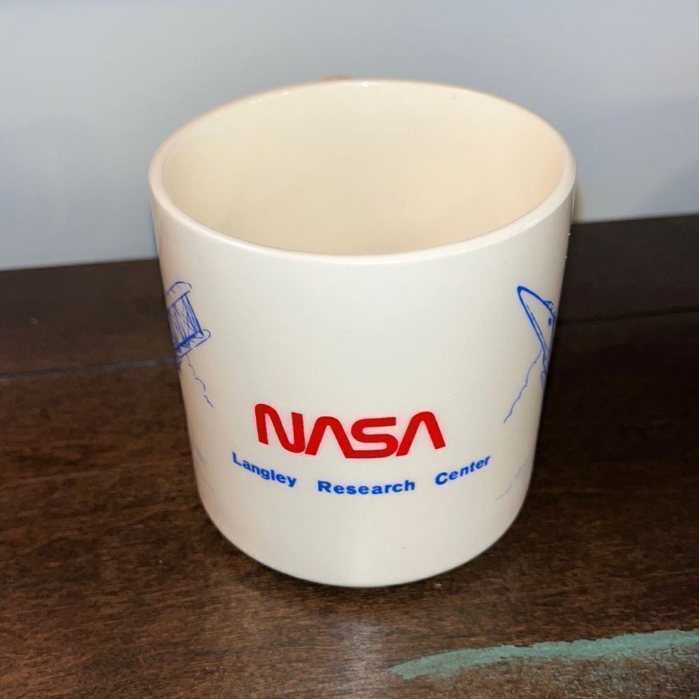 Vintage USA Color print NASA Space Langley Research Center Coffee Mug Cup